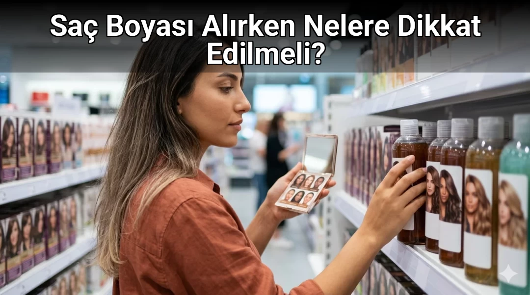 Saç Boyası Alırken Nelere Dikkat Edilmeli?